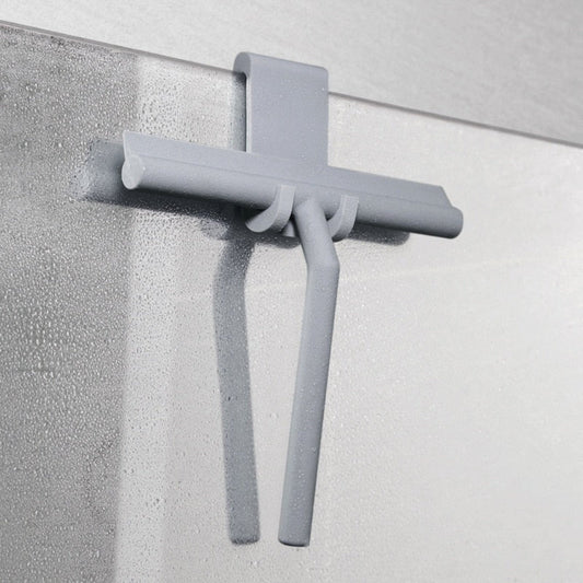 Modern Window and Mirror Cleaner with Slim Black Handle - view 2