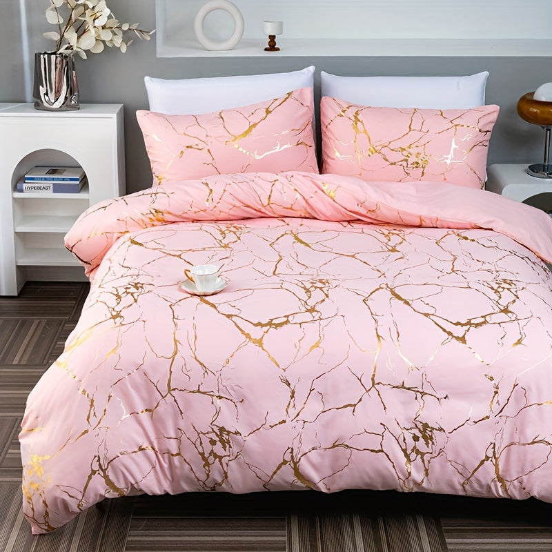 Swirl-Pattern Duvet Cover - Soft and Breathable for the Bedroom - view 8