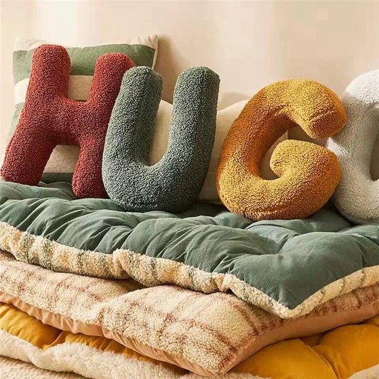 Alphabet Letter Pillow – Playful Decor for Living Room or Kids' Room - view 2