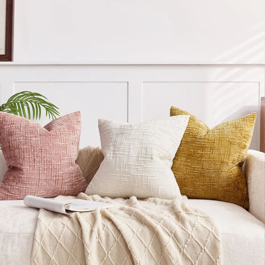 Beige Cushion Cover - Elegant Design for Sofa or Bedroom - view 2