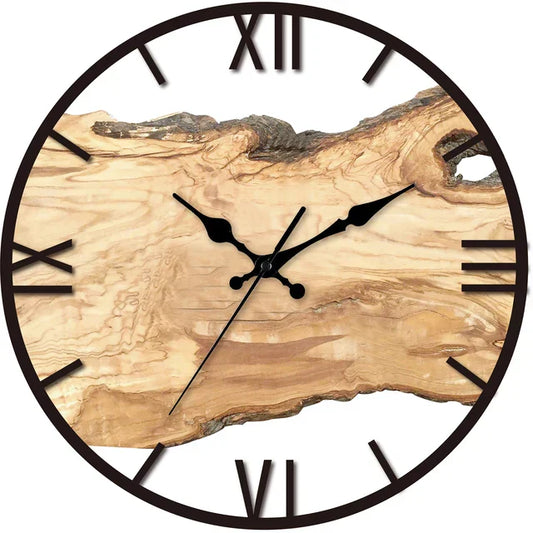 Transparent Wall Clock – Minimalist Design for Living Room or Office - view 2