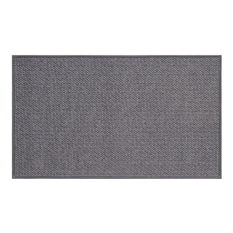 Gray Woven Kitchen Mat - Scandinavian Design, Non-Slip - view 13