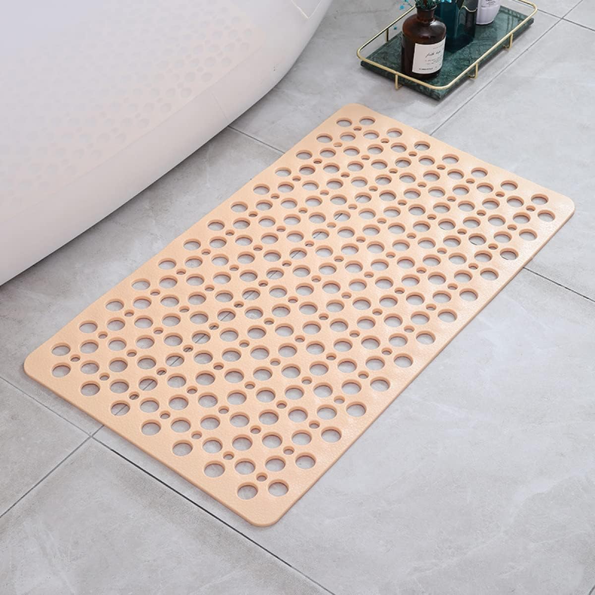 Anti-Slip Shower Mat with Perforated Design for Bathroom Safety - view 11