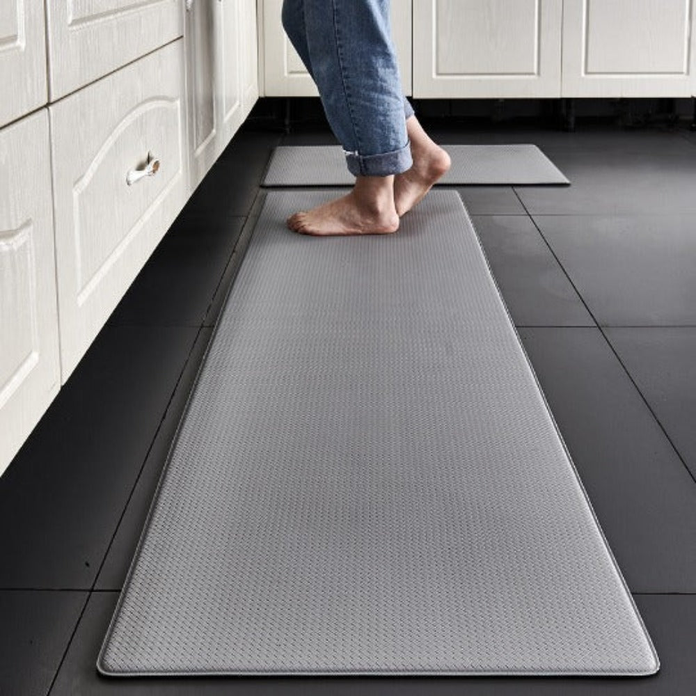 Black Ergonomic Non-Slip Kitchen Mat for Comfort and Safety - view 7
