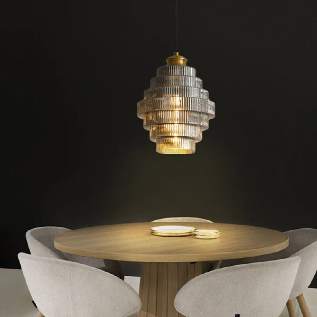 Retro Pendant Lamp – Elegant Design for Living or Dining Room - view 3