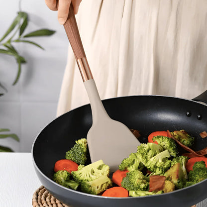 10-Piece Heat-Resistant Cooking Utensil Set with Ergonomic Handles - view 4