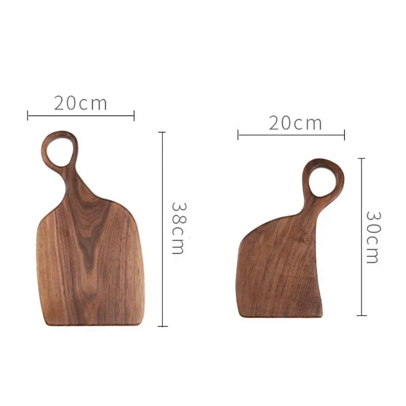 Double-Sided Cutting and Serving Board with Handle - view 6