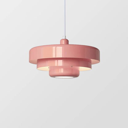 Layered Pendant Lamp in Green, Orange, or White for Dining Room - view 38