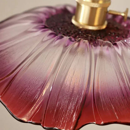 Deep Red Flower Pendant Lamp for Dining Table or Living Room - view 7