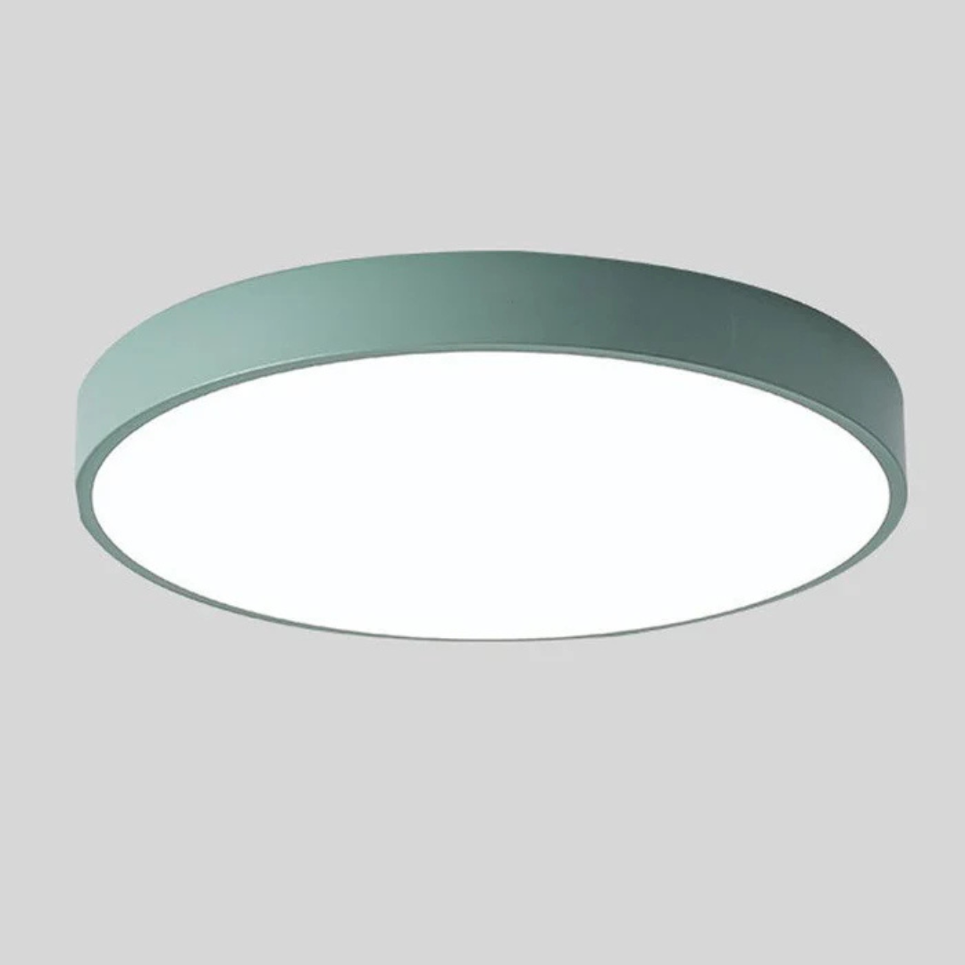Scandinavian LED Ceiling Lamp – Warm Natural Look, Modern Style - view 12