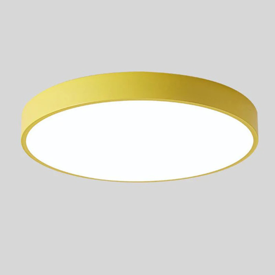 Scandinavian LED Ceiling Lamp – Warm Natural Look, Modern Style - view 13