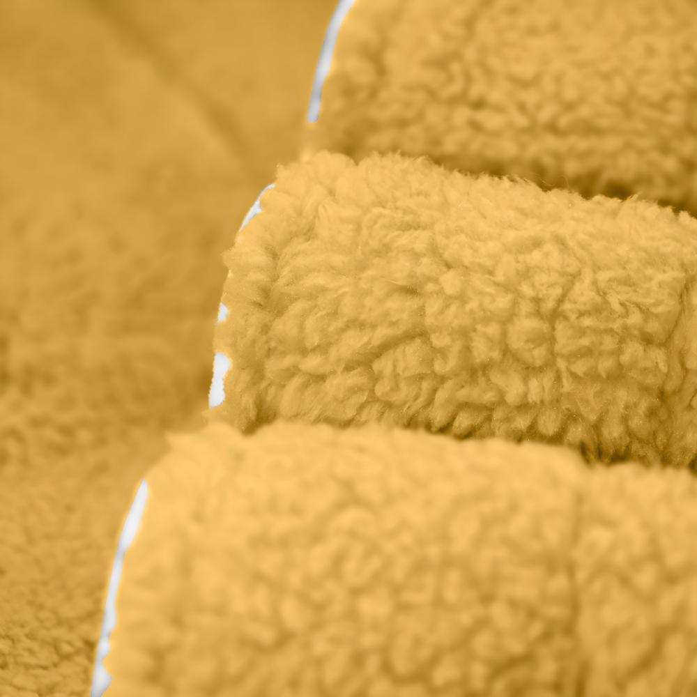 Plush Unisex Bathrobe with Pockets for Cozy Home Use - view 14