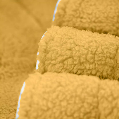Plush Unisex Bathrobe with Pockets for Cozy Home Use - view 14
