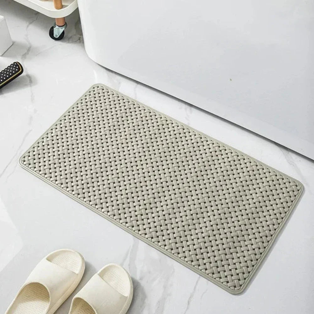 GripMaster Non-Slip White Bath Mat for Easy Maintenance - view 5