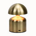 Rechargeable Retro Mushroom Table Lamp with Metal Finish – view 15