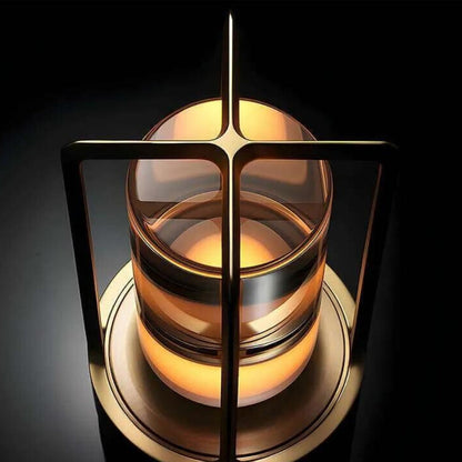 Wireless Table Lamp – Black Minimalist Design, Indoor and Outdoor - view 10