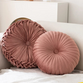 Fluffy Cream Polyester Decorative Cushion for Living Room or Bedroom – view 4