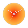 Glass Wall Clock – 30 cm, Modern Design for Living Room or Bedroom – view 3