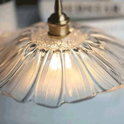 Deep Red Flower Pendant Lamp for Dining Table or Living Room - view 32