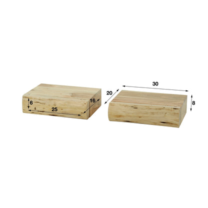 Compact Wall Shelf – Modern Floating Design for Bedroom or Guest Room - view 6