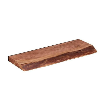 Industrial Wall Shelf with Black Frame for Books, Plants, and Decor - view 11