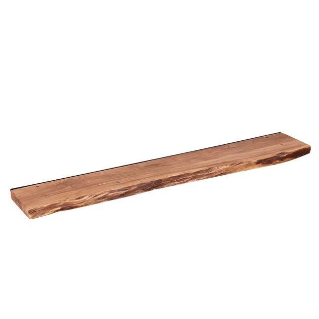 Industrial Wall Shelf with Black Frame for Books, Plants, and Decor - view 5