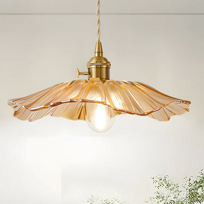 Deep Red Flower Pendant Lamp for Dining Table or Living Room - view 27