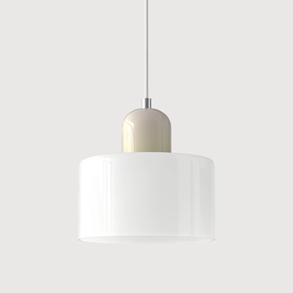 Retro Pendant Light in Dark Green and Orange, Adjustable Length - view 47