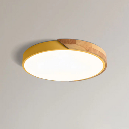 Scandinavian LED Ceiling Lamp – Warm Natural Look, Modern Style - view 18