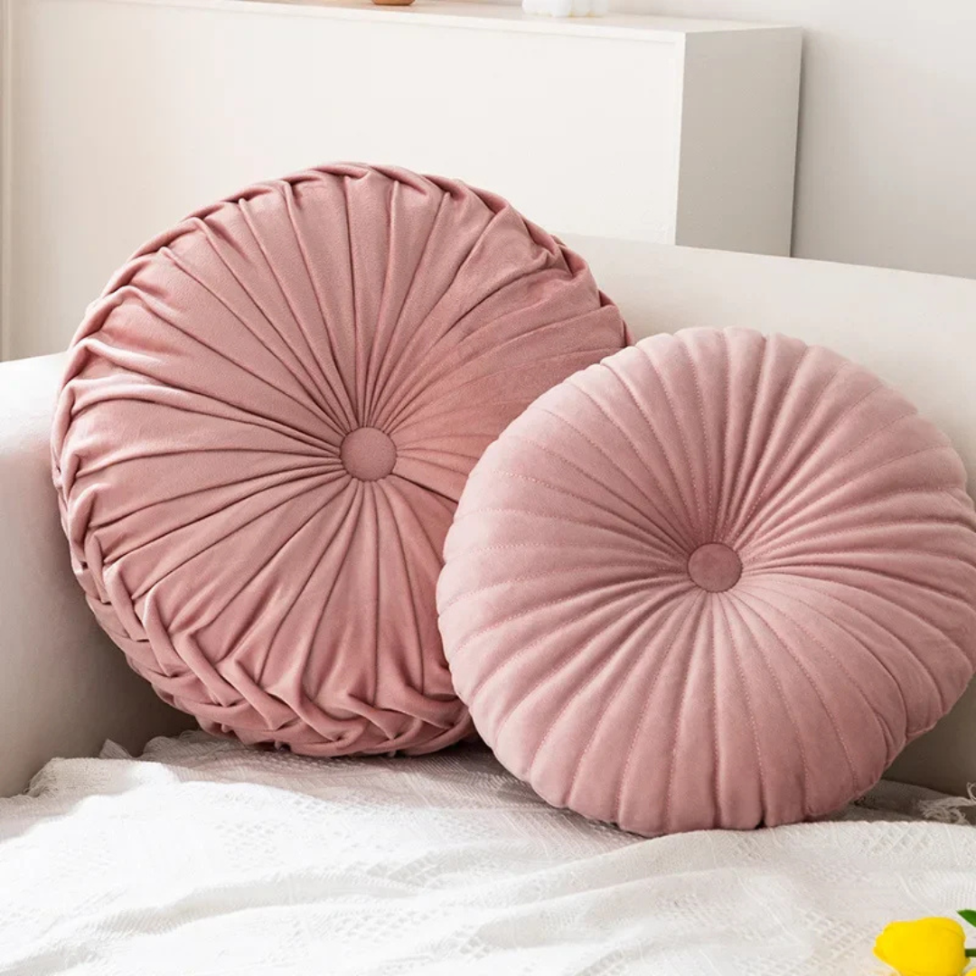 Fluffy Cream Polyester Decorative Cushion for Living Room or Bedroom – view 6