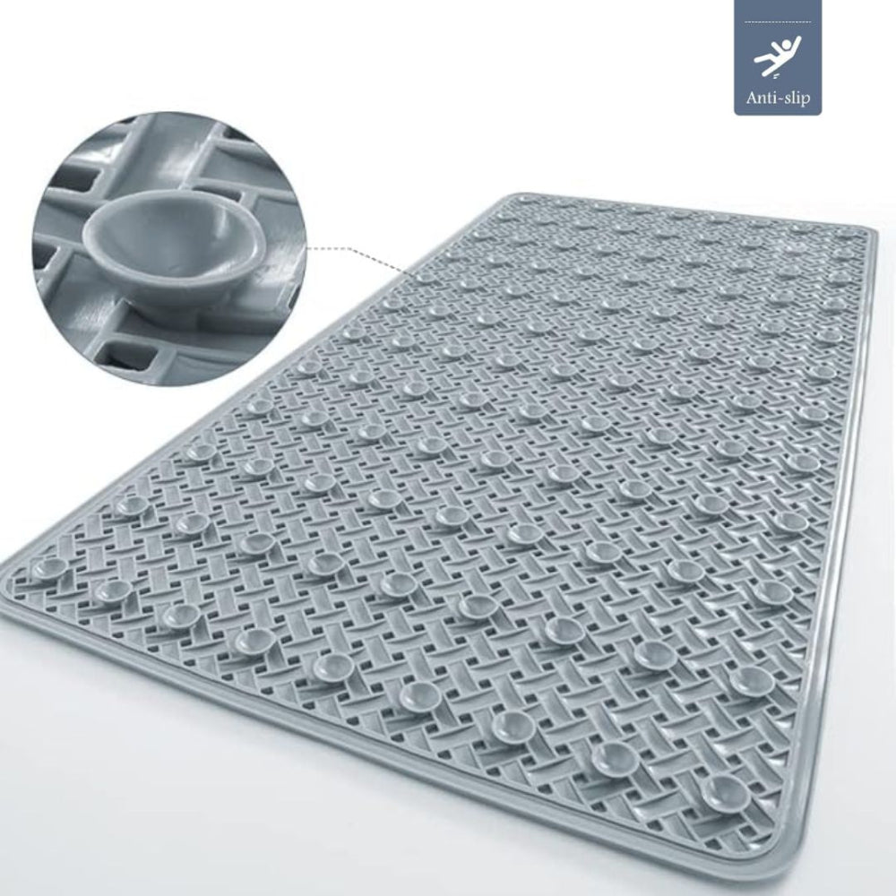 GripMaster Non-Slip White Bath Mat for Easy Maintenance - view 3