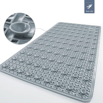 GripMaster Non-Slip White Bath Mat for Easy Maintenance - view 3