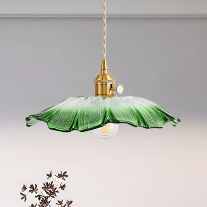 Deep Red Flower Pendant Lamp for Dining Table or Living Room - view 15