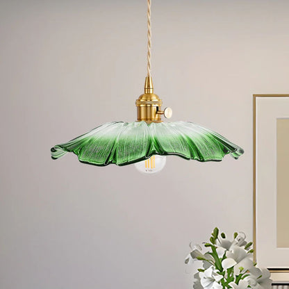 Deep Red Flower Pendant Lamp for Dining Table or Living Room - view 17