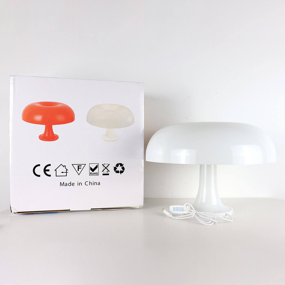 Dimmable Retro Mushroom Table Lamp for Living Room or Bedroom - view 17