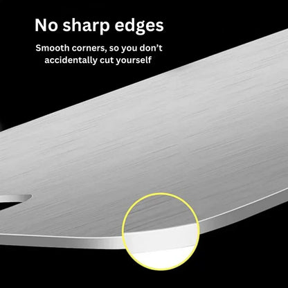 Silver Antibacterial Cutting Board, Knife-Friendly Design - view 10
