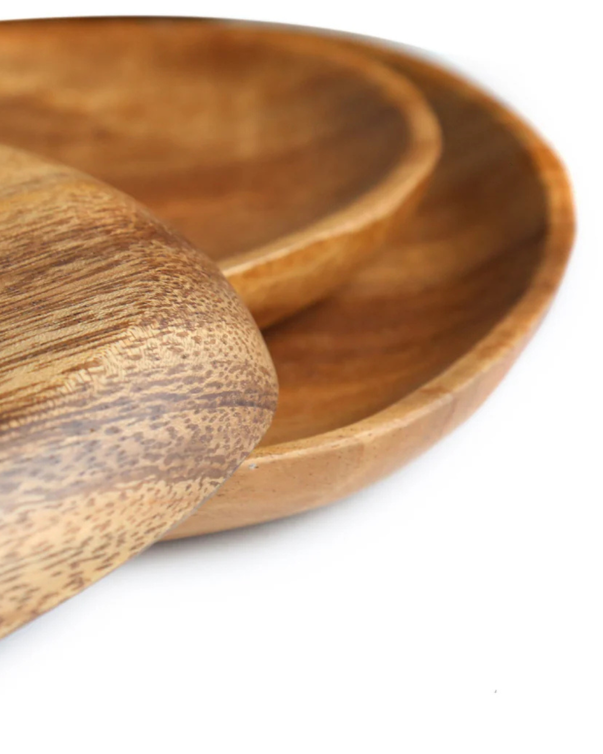Rustic Serving Board Set in Natural Tones for Kitchen or Table - view 11