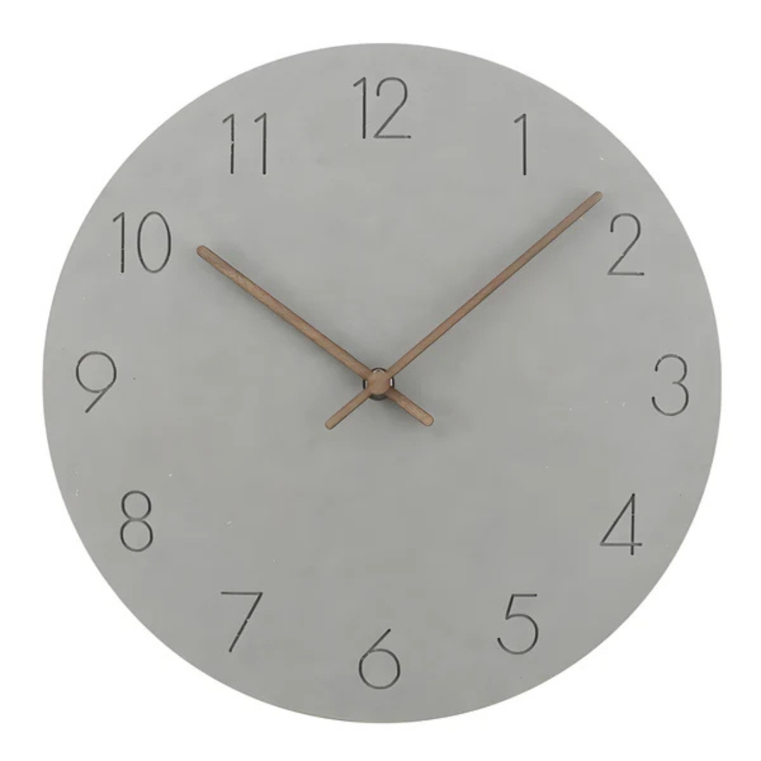 Trævægur – 29 cm Minimalist Wood Wall Clock for Living Room or Bedroom – view 7