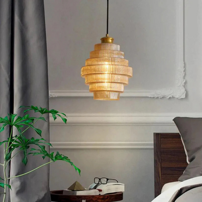 Retro Pendant Lamp – Elegant Design for Living or Dining Room - view 10
