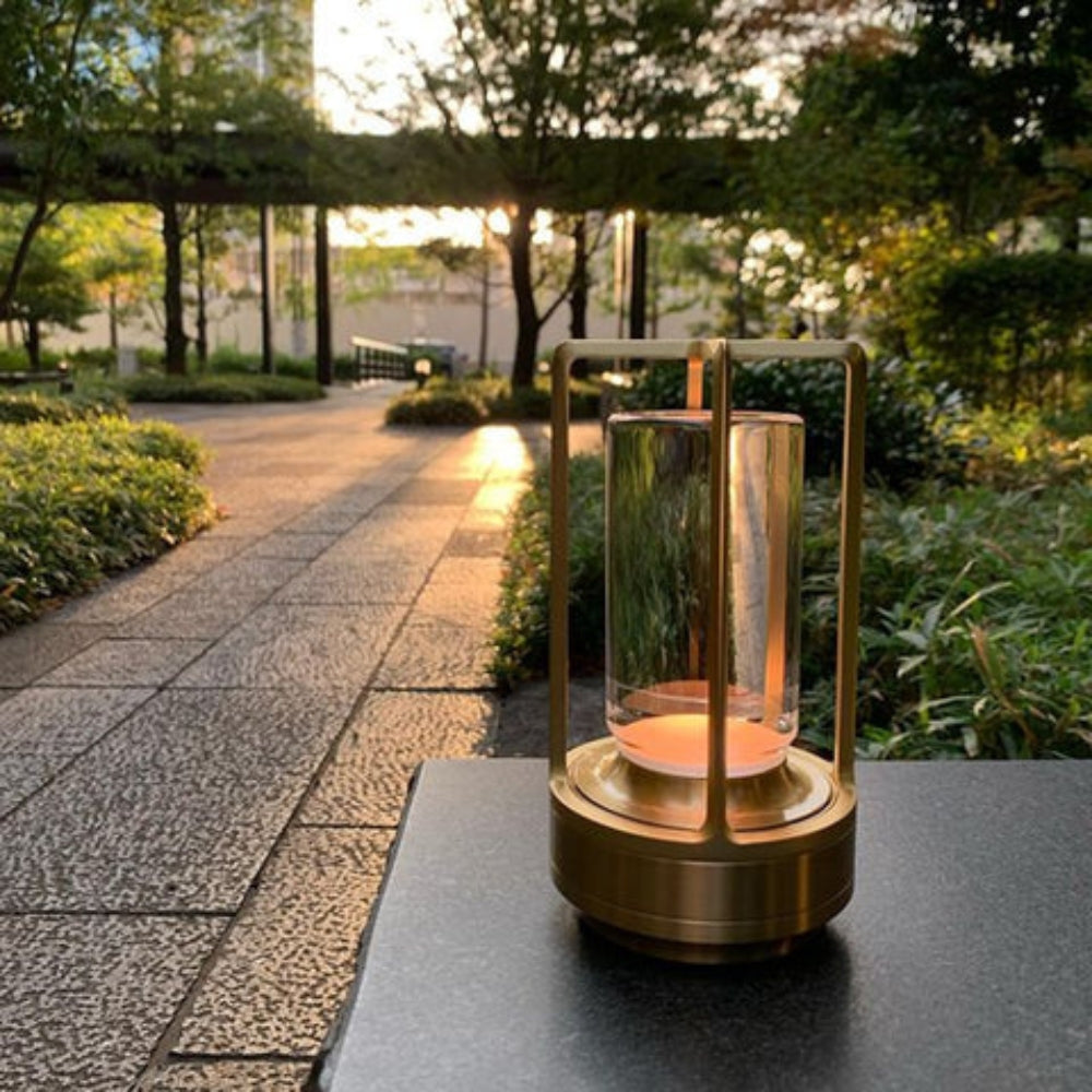 Wireless Table Lamp – Black Minimalist Design, Indoor and Outdoor - view 9