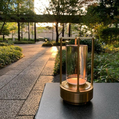 Wireless Table Lamp – Black Minimalist Design, Indoor and Outdoor - view 9