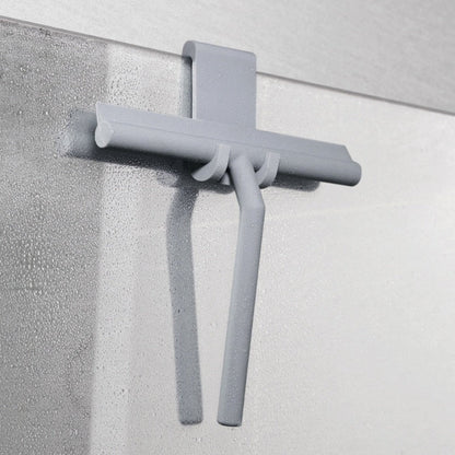 Modern Window and Mirror Cleaner with Slim Black Handle - view 2