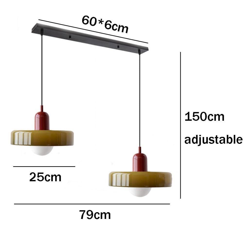 Double Pendant Lamp – Modern Design with Dual Light Sources - view 43