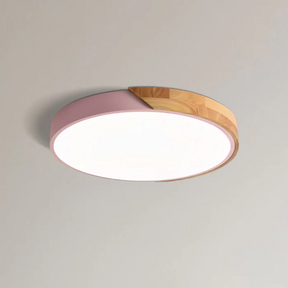 Scandinavian LED Ceiling Lamp – Warm Natural Look, Modern Style - view 16