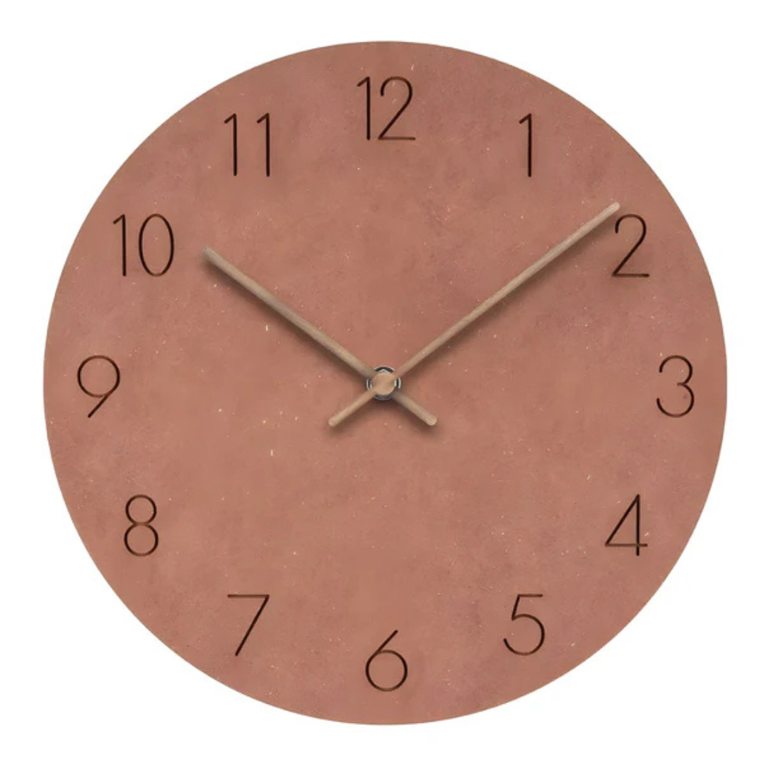 Trævægur – 29 cm Minimalist Wood Wall Clock for Living Room or Bedroom – view 5