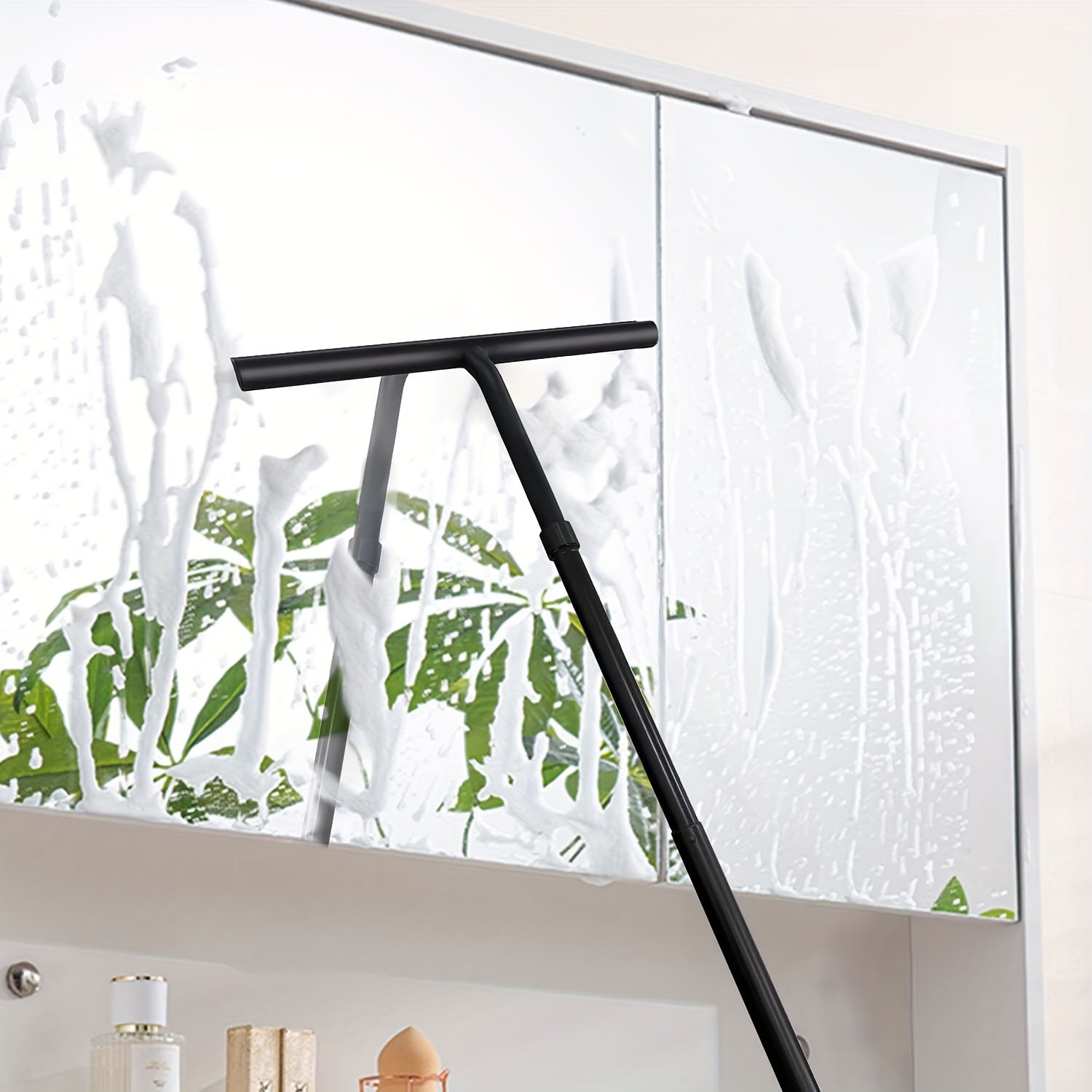 Telescopic Shower Cleaner with No-Bend Design - view 4