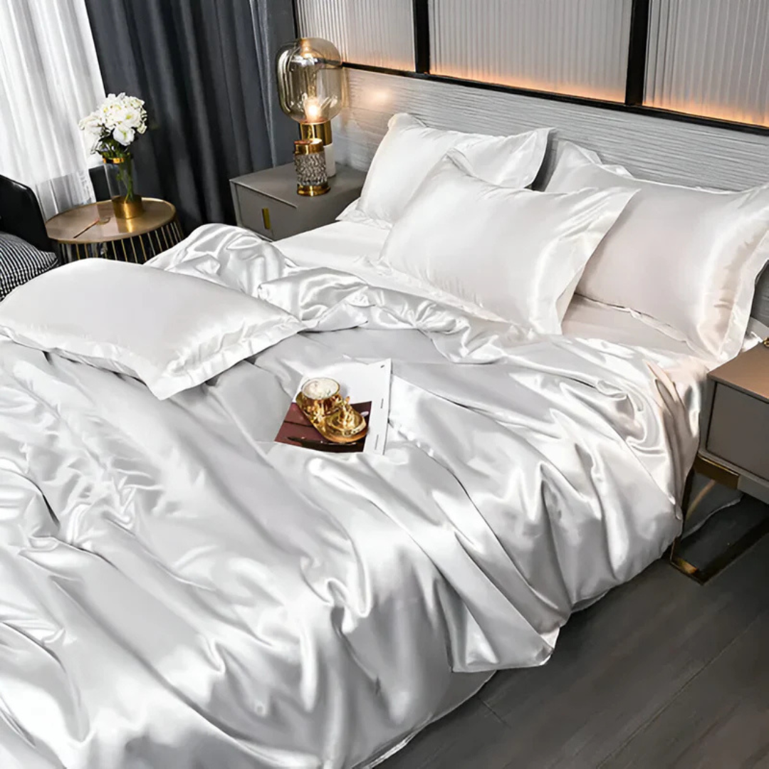 Soft Bedspread Set with Pillowcases for Elegant Bedroom Decor - view 3