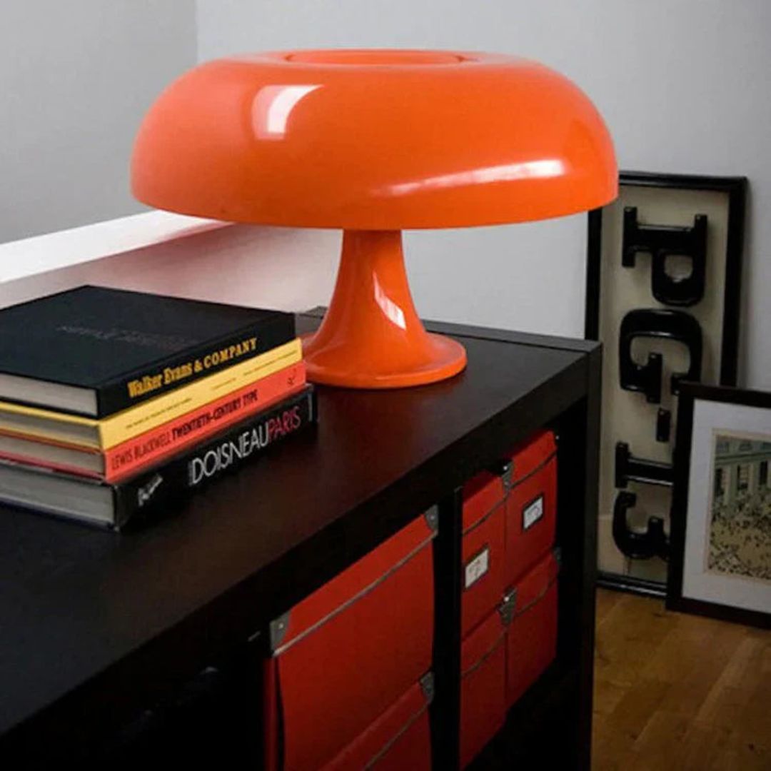 Dimmable Retro Mushroom Table Lamp for Living Room or Bedroom - view 4