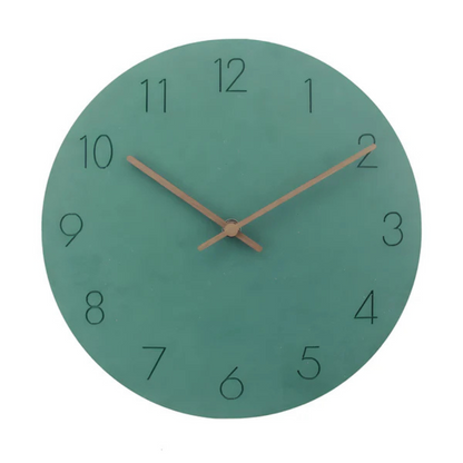 Silent Minimalist Wall Clock for Living Room or Bedroom - view 4