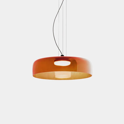 Layered Pendant Light – Modern Design in Orange, Green, Gray - view 26